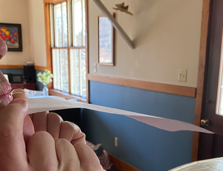 Paper jet air trick - Building Science Sunday