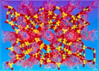 A representation of Zeolite