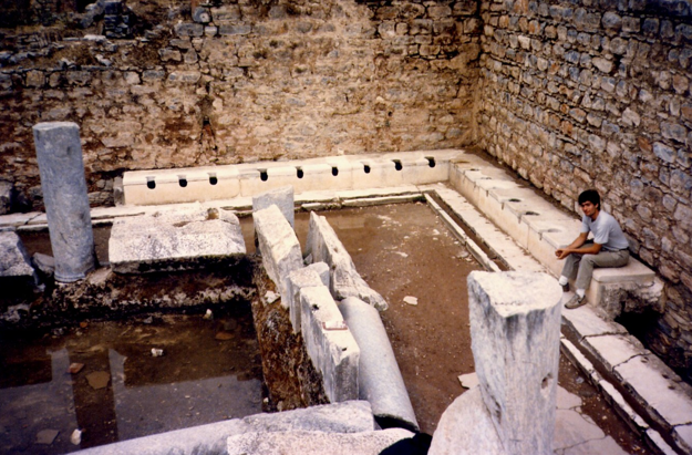 Stone flooring dating back to 550 BC